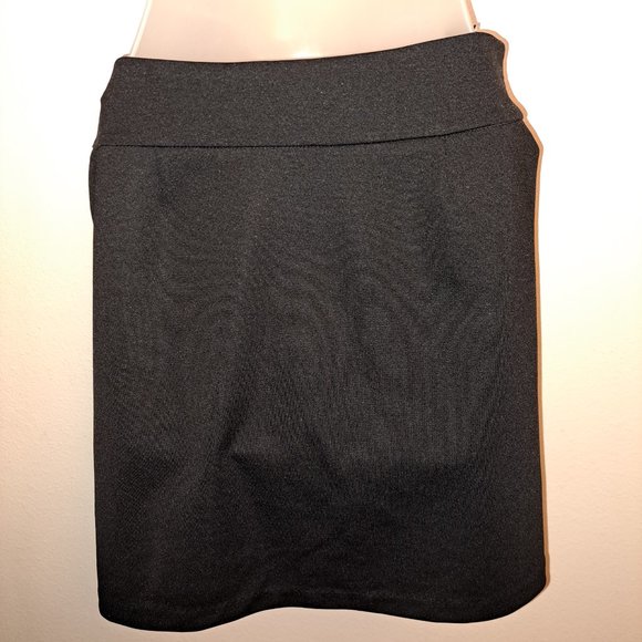 New York & Company Stretch Black Skirt w/ Belt Medium - Picture 6 of 8